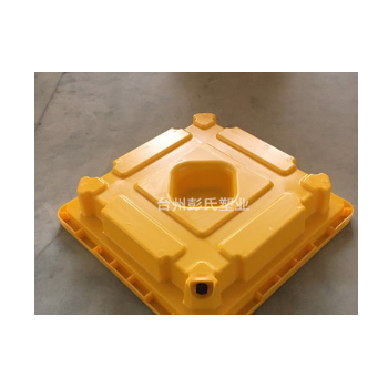 單桶防泄漏托盤 油桶防漏棧板化學品塑料防漏平臺防滲漏托盤廠家