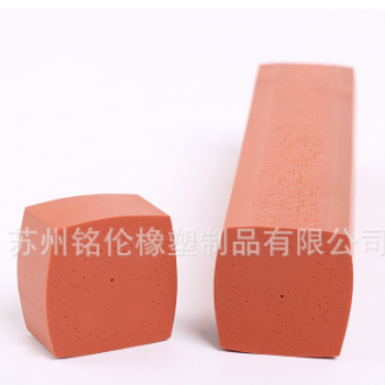 方形硅膠密封條電器機械設備密封條硅膠發(fā)泡密封條加工定制