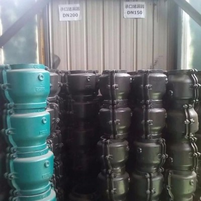 河北冠霖生產(chǎn)球墨鑄鐵管、天然橡膠、承插口堵漏器，DN75—1000，年底購貨享受優(yōu)惠