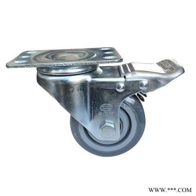 灰色人造膠輪人造橡膠輪子工具車輪工業(yè)腳輪靜音輪 加工定制 價(jià)格優(yōu)惠