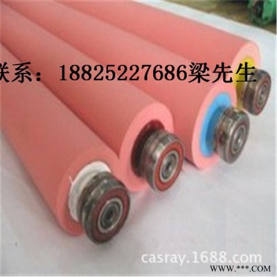 廣西鐵軸包膠滾芯套膠橡膠pu加工廠