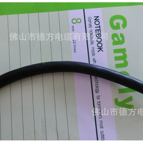 兩芯現(xiàn)貨PVC電源線VDE UL 歐洲美國(guó)出口認(rèn)證橡膠護(hù)套線可加工