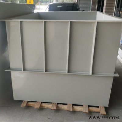 聚丙烯酸洗PP槽 定制 工業(yè)PP槽生產(chǎn)廠家 PP塑料板 PP噴淋塔