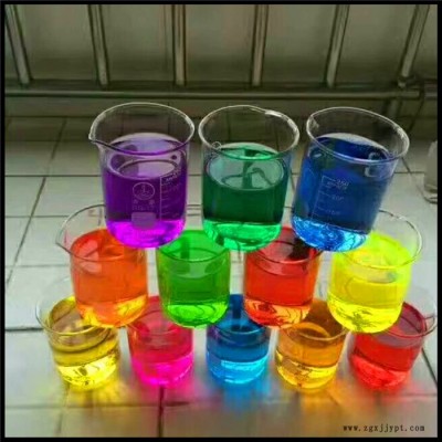 旭創(chuàng) 亮藍(lán)色素水性色素玻璃水，防凍液用色素色漿顏料濟(jì)南**可發(fā)色素樣品