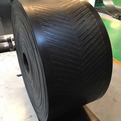 橡膠傳送帶 強(qiáng)力尼龍輸送帶 橡膠花紋輸送帶 大傾角擋邊帶 裙邊環(huán)形帶