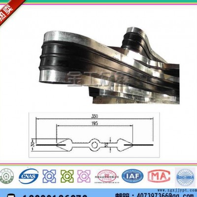 鋼邊氯丁橡膠止水帶的物理力學性能，中埋式鋼邊氯丁橡膠止水帶