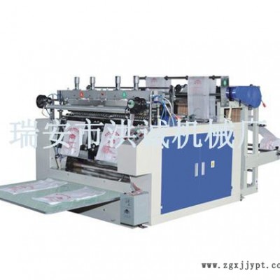 供應(yīng)洪誠全自動高速馬夾袋制袋機(jī) 背心袋制袋機(jī) 全自動制袋機(jī)