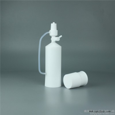 廠家加工南京濱正紅聚四氟PTFE活塞恒壓分液漏斗耐受氫氟酸、抗摔