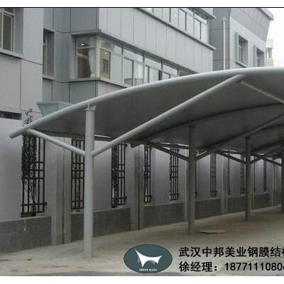 武漢中邦美業(yè)鋼膜結(jié)構(gòu)工程有限公司Q235B鋼材、PVDF膜材、PTFE膜材 鋼結(jié)構(gòu)施工