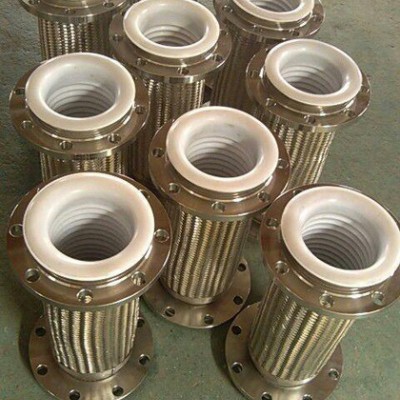 供應(yīng)上海不銹鋼波紋管膨脹節(jié)，活套式法蘭軟管，PTFE內(nèi)襯法蘭軟管