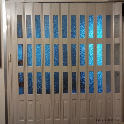 嘉羅專業(yè)定制pvc折疊門，pvc隔斷推拉門廠家，加工衛(wèi)生間pvc折疊門 定制pvc折疊門批發(fā)