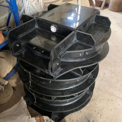 富強(qiáng)水利圓形，方形 高密度HDPE聚乙烯拍門 PVC管復(fù)合材料拍門加工廠家