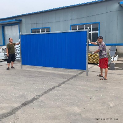 林旭 彩鋼臨時圍擋 市政圍擋，pvc圍擋