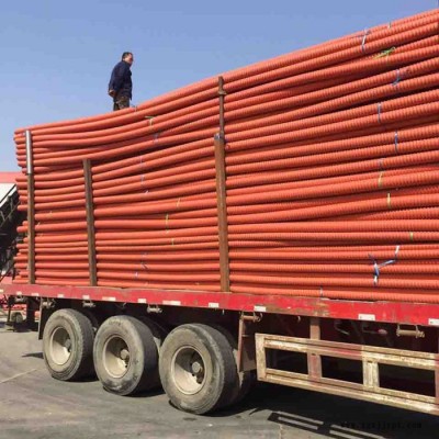 HDPE碳素管 濟(jì)南HDPE碳素管 Φ100碳素波紋管 貨源充足