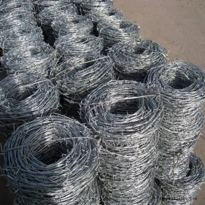 廠家定制  監(jiān)獄刺繩 刺繩防護(hù)網(wǎng) pvc刺繩