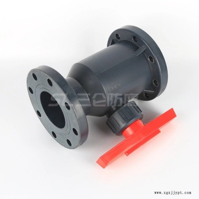 廠家供應(yīng) 三侖防腐 批發(fā)HDPE球閥 HDPE電動塑料球閥電動氣動球閥