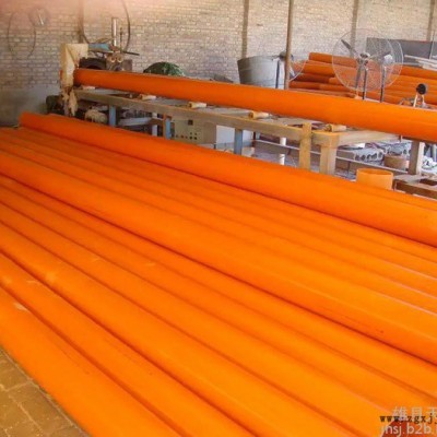 廠家純?cè)瞎茕N售，埋地式￠167cpvc電力管，橘紅色電力管 CPVC電力管