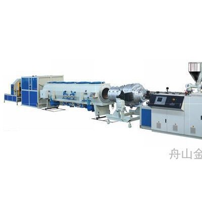 上海金緯機(jī)械UPVC供排水及給水管材設(shè)備**，CPVC電力管材擠出生產(chǎn)線圖片用途電話價(jià)格
