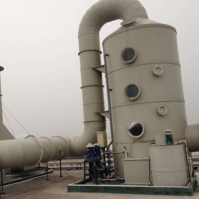 PP噴淋式除塵器  洗滌塔，酸堿中和塔