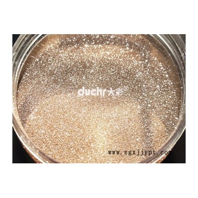 供應(yīng)PET材質(zhì)白金色金蔥粉， 裝飾用閃粉