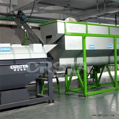 柯達(dá)機(jī)械PET礦泉水瓶破碎清洗機(jī)，廢舊礦泉水瓶處置利用清洗造粒機(jī)