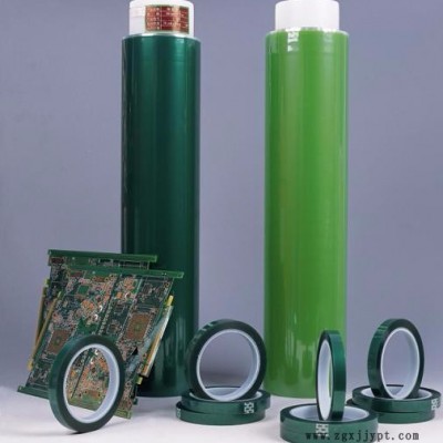 國(guó)產(chǎn)PET高溫膠帶，綠色PET膠帶，耐高溫PET遮蔽膠帶