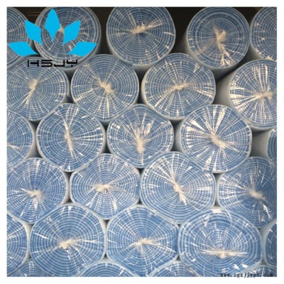 華思凈宇/HSJY蘇州生產 藍白過濾棉 風機風口預過濾 G3G4初效空氣過濾棉 廠家定制PET合成纖維過濾棉 不織布濾網