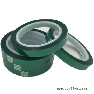江蘇恒碩**PET耐高溫膠帶，高溫PET膠帶，耐高溫綠色聚酯薄膜膠帶