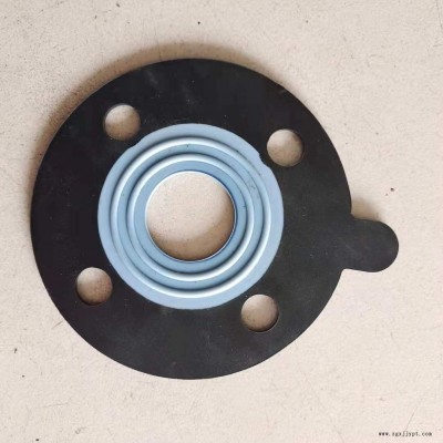 大芳供應(yīng) 四氟橡膠包覆密封圈 耐強(qiáng)酸管道閥門(mén)密封墊 橡膠密封法蘭復(fù)合墊片