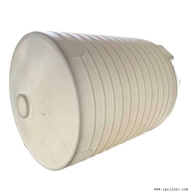 辰煜滾塑容器生產(chǎn)10噸軟水設備錐形加藥箱 10立方尖底一次排空水處理藥劑加藥箱 防沉淀錐底加藥罐