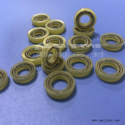 灌膠機(jī)密封圈 玻璃打膠機(jī)密封圈 耐磨耐高溫填充PTFE骨架油封