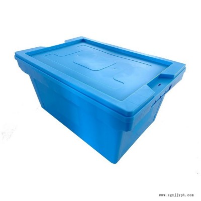 文遠(yuǎn)牌物流用周轉(zhuǎn)箱，注塑食品級材質(zhì)，高強度物流中轉(zhuǎn)箱