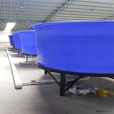 創(chuàng)藍滾塑容器 工廠化循環(huán)水養(yǎng)殖池 錦鯉塑料魚缸 豐年蟲孵化桶