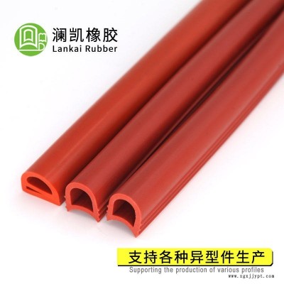硅膠密封條 浙江汽車(chē)門(mén)窗J型硅膠條 瀾凱車(chē)庫(kù)門(mén)耐低溫橡膠條