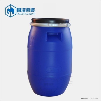 包裝容器廠批發(fā)200L開(kāi)口塑料桶 200升法蘭桶 pe塑料圓桶工廠直銷