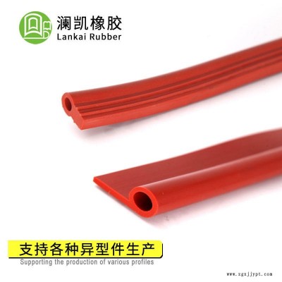 硅膠密封條廠家批發(fā) 廣州烤箱P型硅膠條 瀾凱防火耐高溫密封條