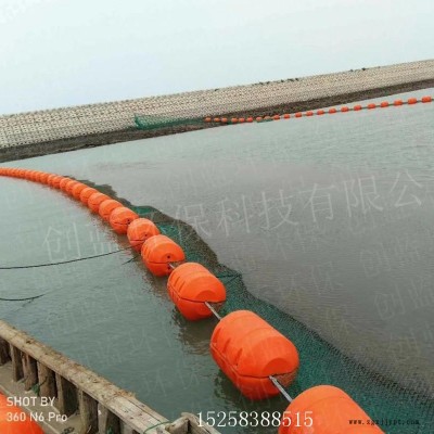 創(chuàng)藍(lán)800*1100兩半組合攔污警示浮筒價(jià)格