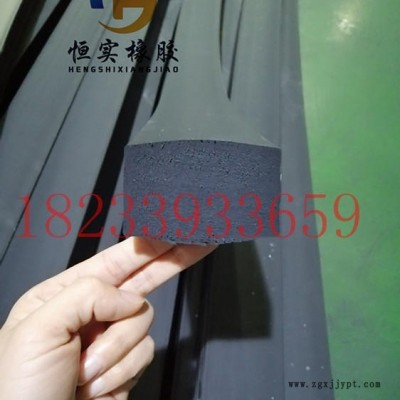 三元乙丙機(jī)柜防塵膠條 發(fā)泡方形條 防撞膠條