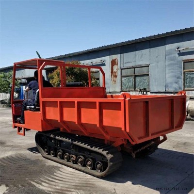 重型履帶自卸車WK900 小型橡膠履帶搬運車 4噸履帶運輸車 長田廠家供應