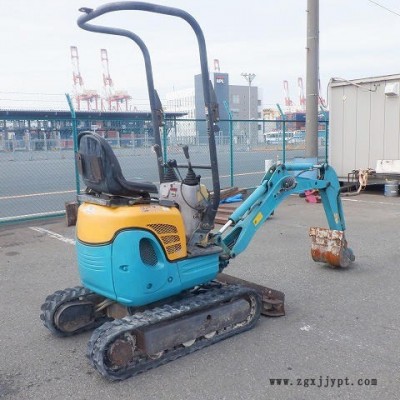 山西臨汾挖溝用的二手橡膠履帶小挖機 微型農用二手挖土機價格便宜