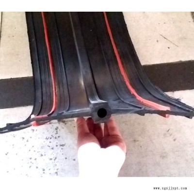 遇水膨脹復(fù)合型橡膠止水帶 帶膨脹線橡膠止水帶 紅海橡塑