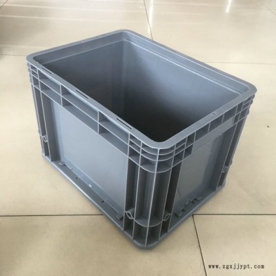 物豪塑料標(biāo)準(zhǔn)物流箱 400300230C型加強(qiáng)型物流箱EU4322汽配箱