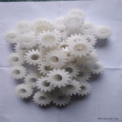 精致白色聚甲醛小齒輪 尼龍齒輪 尼龍配件件河北騰博大量生產
