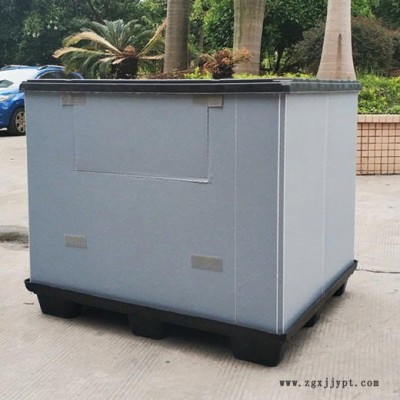 廣東科磊大型塑料蜂窩板圍板箱適用于汽車(chē)零部件物流周轉(zhuǎn)