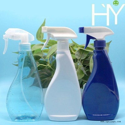 廠家直銷(xiāo)500ml噴霧瓶 清潔劑瓶 汽車(chē)用品瓶  PET塑料瓶