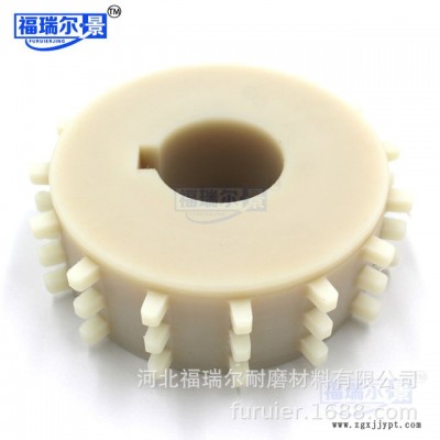 尼龍齒輪 含油耐磨PA6精密齒輪 含油尼龍齒輪 塑料制品廠家定做