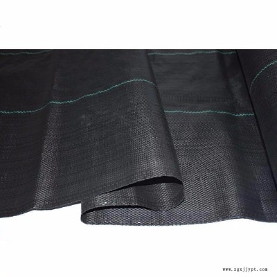 廠家黑色防草布 透水抗老化防草布 園林大棚園藝防草地布 可使用3-5年