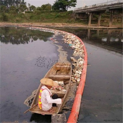 滾塑加工海上浮筒 水面長距離攔污屏 漂浮物攔截浮體