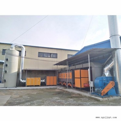 江蘇1萬離線催化燃燒一體機(jī)活性炭吸附脫附催化燃燒廢氣處理設(shè)備 漆霧噴涂橡塑廢氣煙塵處理 博森環(huán)保