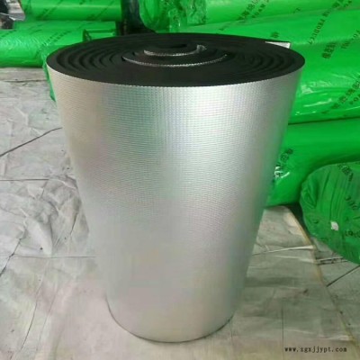 湖北阻燃隔熱減震橡塑海綿板價格  華能橡塑保溫板